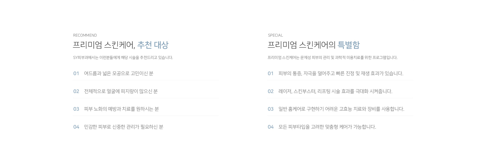 프리미엄 스킨케어